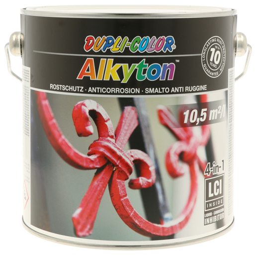 Dupli Color Alkyton Streichlack 2,5 lt 372100 RAL 9010